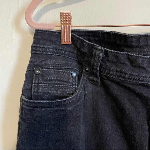 Free Planet | Sustainable Black Denim Slim Leg Jeans 34x32 - Picture 3 of 6